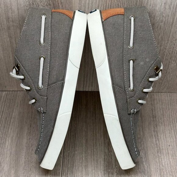 Sperry Chukka Boots Womens Sz 8.5M Top Sider Ankle Lace Up Flat Activewear Gray - Picture 9 of 12